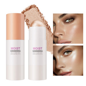 Natural Brightening 1pc Highlighter Stick Natural Brightening Face Contour & Highlight Makeup Medium Coverage Water-Resistant