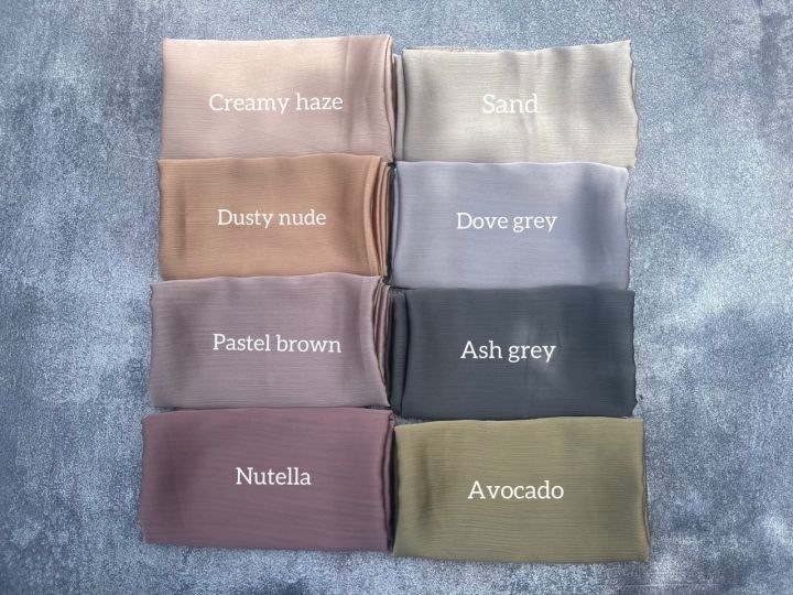 Jilbab Silk Premium - Pashmina silk - Pashmina Silk Satin - Pashmina Malay Silk - Pasmina Premium