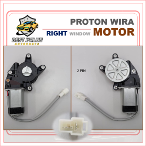 PROTON WIRA OLD POWER WINDOW MOTOR WINDOW MOTO CERMIN TINGKAP FRONT REAR DEPAN BELAKANG KIRI KANAN GEAR MOTOR CERMIN