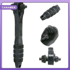 【CANAMEK】 2 in 1 Drill Chuck Ratchet Spanner Two-way Quick Ratchet Two-ended
