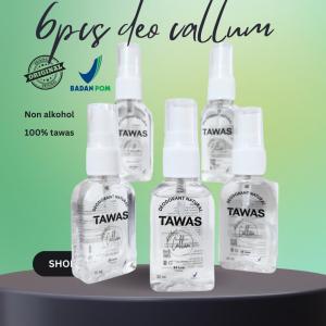Paket 6pcs Deodorant Spray Callum 30Ml original Penghilang Bau Ketiak Tawas