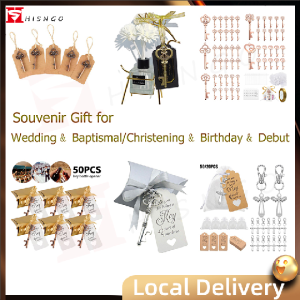 【Fast delivery】50pcs Key Bottle Opener with Tags Wedding Anniversary Souvenir and baptismal souvenir and give aways souvenir for christening and birthday debut souvenir personalized beer bottle opener keychain angel creative gift