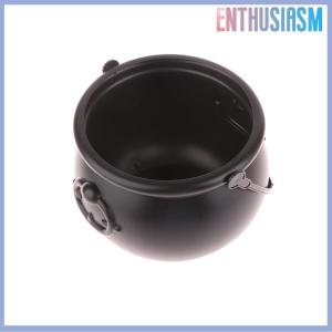 【Enthusiasm】🌟🌟【Hot Sale】🎈 Large Wizard Witch Cauldron Decoration Prop Halloween Irish Parties Table Centerpieces Candy Holder Table Halloween Decorations