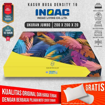 [ 200x200x20 ] Kasur Busa Jumbo Original INOAC EPV Density 16 Garansi 10 Tahun
