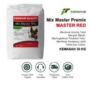 Master Red - Pemerah Kuning Telur Pencerah Warna Kuning Telur Pada Unggas Kemasan 30KG