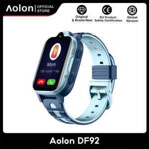 Aolon DF92 นาฬิกาเด็กใส่ซิม GPS 1.69 นิ้ว การโทรด้วยเสียง 4G นาฬิกาการโทรวิดีโอ GPS+LBS+WIFI+AGPS 800mAh smartwatch kids