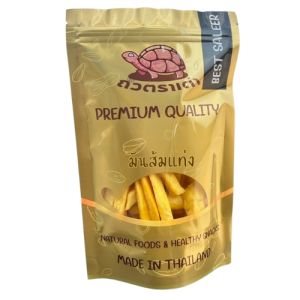 มันอบกรอบ มันส้ม มันส้มแท่ง มันแท่ง  พร้อมทาน   เกรด AAA  200 กรัม  อาหารไขมันต่ำ ถั่วตราเต่า