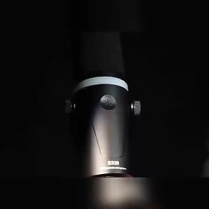 Kusky FS200 Dynamic Microphone USB/XLR Dual Mode Mic RGB USB Gaming Mic For sound card mixer PC