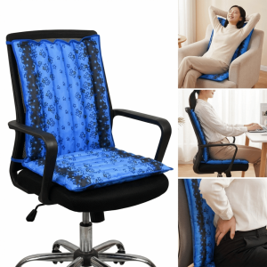 YUDESHUI Đổ đầy nước Đệm làm mát ghế ô tô Làm mát mùa hè Thoáng khí Tấm đá lạnh Hỗ trợ công thái học Di động Đệm ghế Văn phòng tại nhà