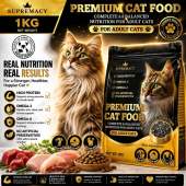Supremacy Premium Cat Food for All Life Stages - Complete and Balanced Nutrition with High-Quality Chicken Duck & Beef Protein Blend - Formulated to Support Healthy Growth Lean Muscle Development Strong Immune System and Digestive Health