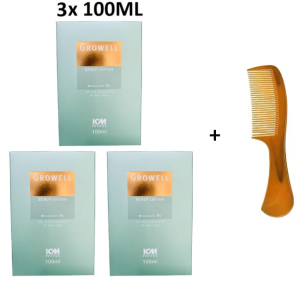 【12 hours shipping】100% Original Growell 5% Scalp Lotion 100ml growell minoxidil 5