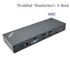 new original Lenovo ThinkPad Thunderbolt 3 Dock station 40AC with 135W power supply USB Type-C Docking Station 4K 60hz DP HDMI VGA RJ45