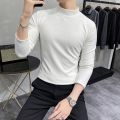 Áo Giữ Nhiệt Nam Cổ 3 Phân Lót Nỉ Cao Cấp. 