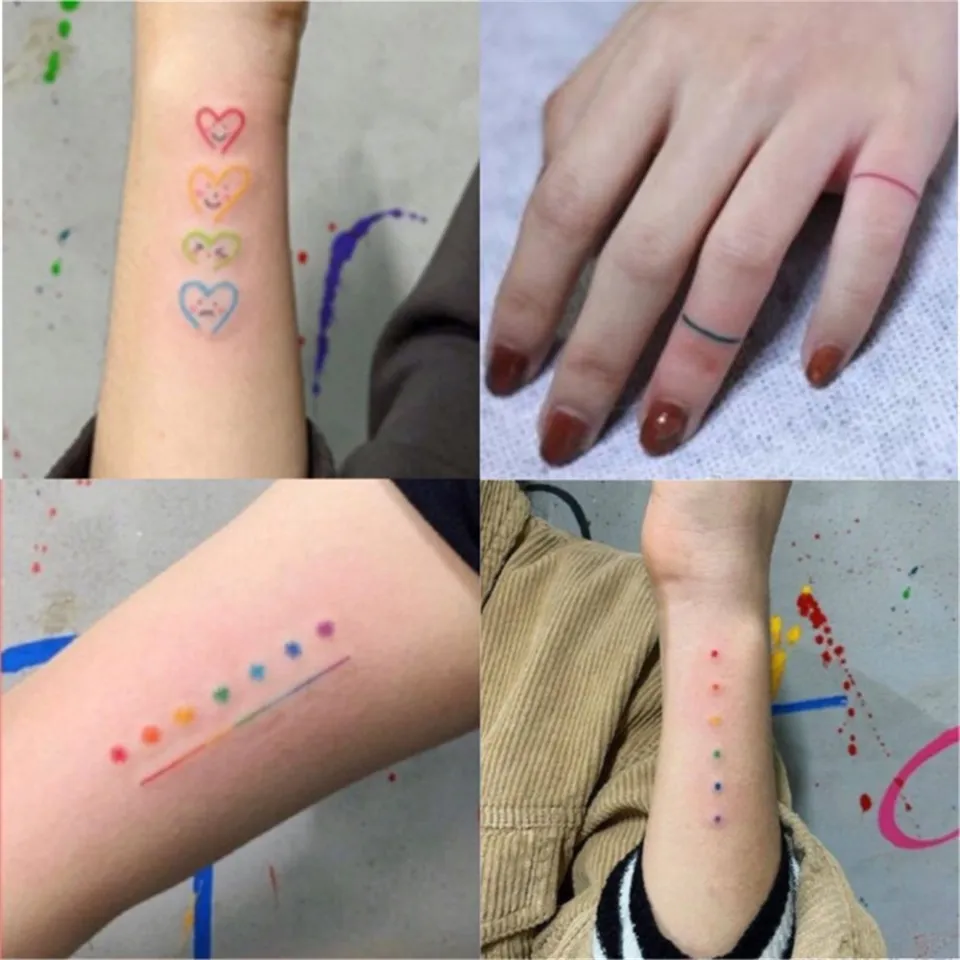 Hình xăm vàng tùy chỉnh theo yêu cầu của những sticker tạm thời Tattoo tạm  thời của người lớn Nước Bán sỉ không thấm nước - Trung Quốc Nhãn dán Tattoo  tạm