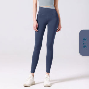 FEELCOOLSPORT   Peach oblique spell fitness suit high waist buttocks seamless nude belt bra sports running yoga suit