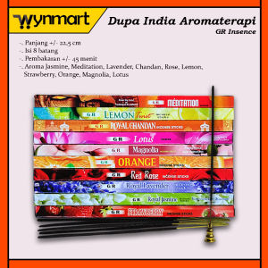 Dupa India Aromaterapi GR wangi buah