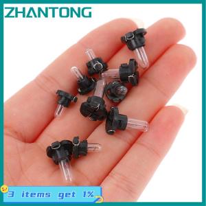 ZHANTONG 5Pcs T3 T4.2 LED Bulbs Car Interior Wedge Dashboard Warming Indicator Lamps