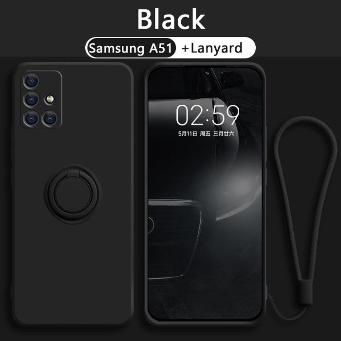 SAMSUNG GALAXY NOTE 20 ULTRA CASE RING SILIKON MICROFIBER MAGNET