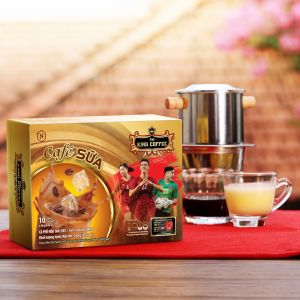 Cà phê sữa King Coffee 3in1 - 10 gói x 20g