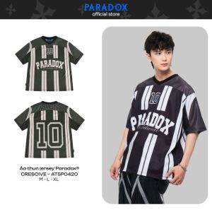 Áo thun jersey CRESCIVE vải mesh AT5P0420