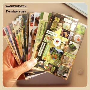 [COD] 30Sheets Kawaii Nhật Bản Showa Phong Cách Ẩm Thực Món Tráng Miệng Long Lanh Phim Sticker Cuốn Sách DIY Handmade Sổ lưu niệm Thẩm Mỹ Văn Phòng Phẩm