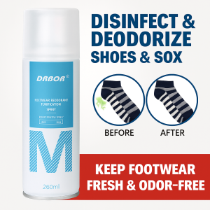 Deodorizer Odor Elimination and Purification Dry and Moist Refreshing Biodegradable not Stuffy Feet