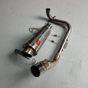 Knalpot racing Cld Beat fi Beat karbu diameter 50mm