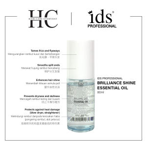 IDS Professional Hair Serum Brilliance Shine Essential Hair Oil 80ml · Nourishing Leave‑In