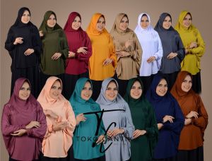 HARGA PROMO BISA COD! HIJAB LENGAN SYARI FAYROZZ /HIJAB JUMBO/Hijab Syari Jumbo Jersey Super/Hijab Lengan/Hijab Lengan Karet/Bergo Jumbo