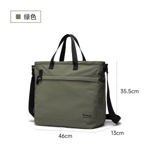 MOYYI Cross body bags men Male Waterproof fabric 14 inches laptop Large capacity Messenger Shoulder Bag for work business commuter