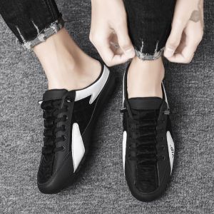 Sepatu Slip On Sneakers Pria Model Tali Casual Sepatu Pria Jalan Santai Sepatu Pria Import Sepatu FREE BOX bisa COD Chonlui K31 Sepatu Cowok