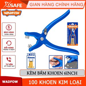Kềm bấm khoen WADFOW WLH3601 kích thước 6" thích hợp cho vải da bạt lều bạt nhựa ...