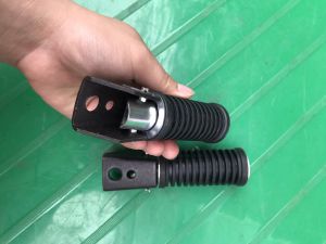 Để chân gác chân trước và sau Suzuki GN125  Caferace motors shop0984971183 Tracker Bobber Chopper Street Cub Scramler Brat..