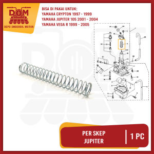 Per Skep JUPITER (PSP) - Pir Peer Spring Sekep Gas Vakum Karbu Karburator Kabulator YAMAHA CRYPTON