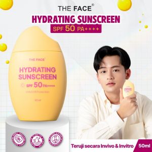 THE FACE Hydrating Sunscreen UV Defender SPF50/PA++++ 50ml SPF35 PA++++ 30Ml | UVA/UVB Protection