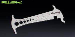 Bicycle Chain Wear Indicator 3 in 1 Chain Checker Cycling MTB RB Check Rantai Basikal Tool Kit