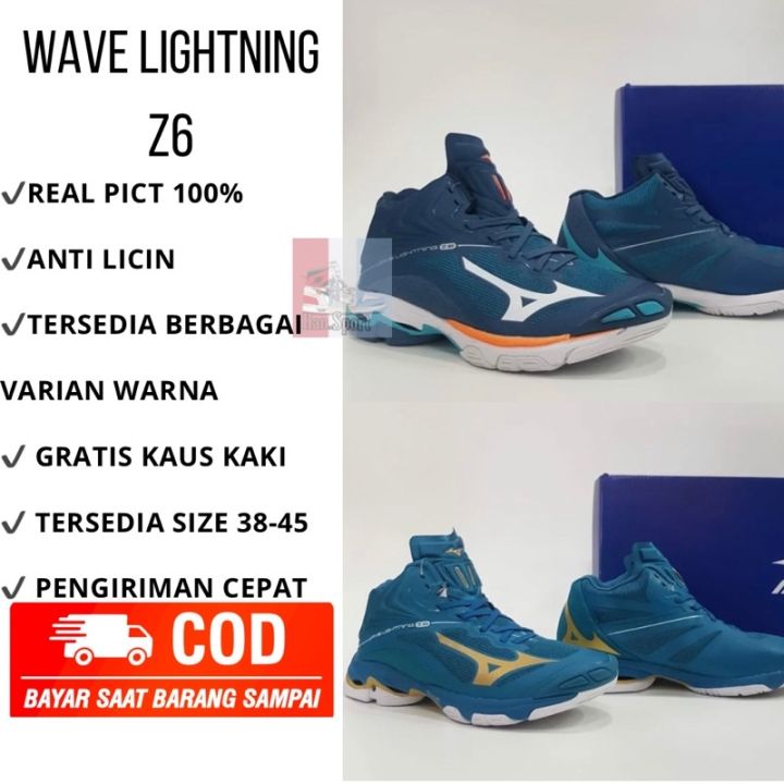 Sepatu Volly Mizuno Wave Lightning Z6 Mid Sepatu Voli Mizuno Wlz