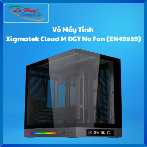 Vỏ Máy Tính - Case Xigmatek Cloud M DGT No Fan (EN49859) - Hàng Chính Hãng