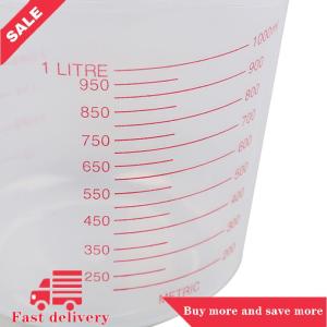 [COD] High quality plastic measuring jug large capacity scale cup 250 500 1000ml