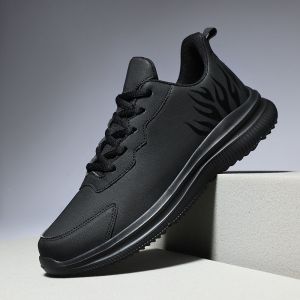 Leather Shoes Abrasion Resistance Sneakers Lightweight Cushioning Continuous Energy Supply Soft
