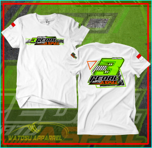 KAOS SALAM TIGA PEDAL SATU ASAPAL COTTON COMBED 24S (LEBIH TEBAL DARI 30S) ADEM NYAMAN DI PAKAI DAYA SERAP KERINGAT TINGGI