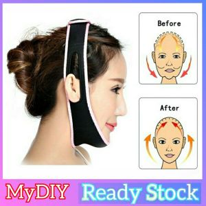 💥READY STOCK💥 Japanese Style V Shape Face Lift Up Belt Face-Lift Mask Face Shaper Bandage Tool V Face Shaper V Shape Face Slimming/Shaper/Shaping Tools Bengkung Muka V Shape Kecil/Kurus/Pembentuk Muka & Wajah