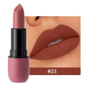 JIMEIXIAN01 6 màu sắc Son lì Cốc chống dính Chống thấm nước Bút kẻ viền môi  Bền lâu Son bóng Velvet Lip Glaze Phụ nữ