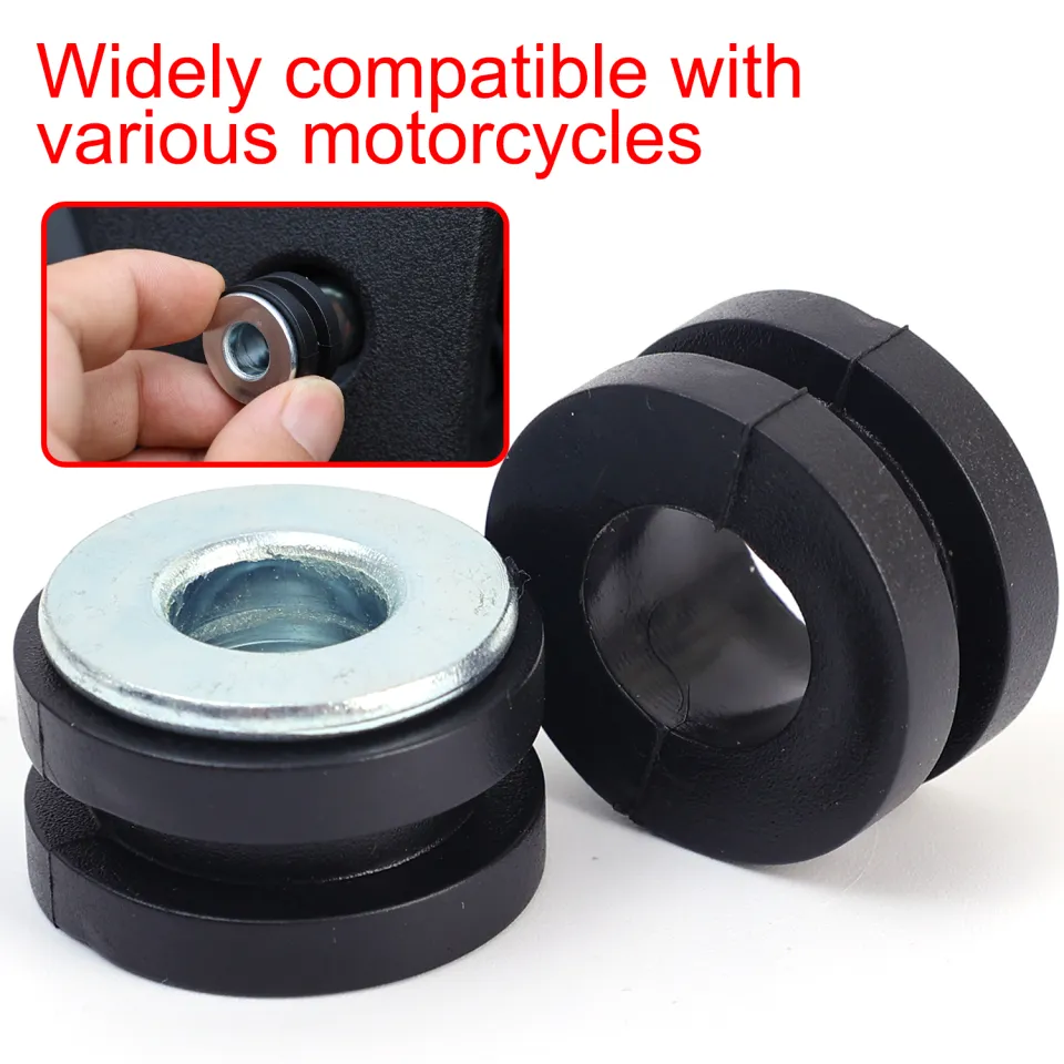 10pcs Motorcycle Rubber Grommets Bolt Replacement for Honda