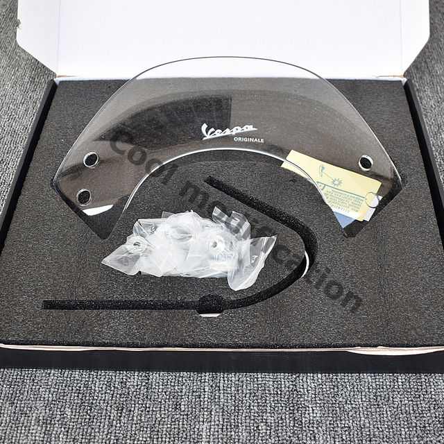 Motorcycle Acrylic Small Windscreen Wind Deflector Protector Screen ...