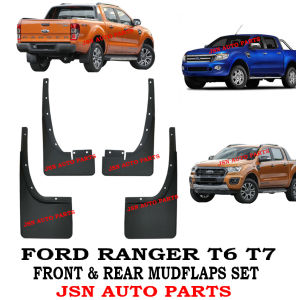 TYRE MUDFLAPS SET (4PCS) FORD RANGER T6 T7 T8 ( 4DOOR ) 4X4 LORRY TRCK AKSESORI