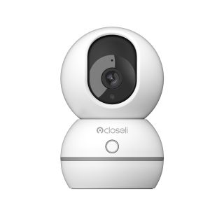 KOLIKOLI 1080P 360&deg Auto-Tracking Security Camera with Color Night Vision - Indoor Smart CCTV for Home/Baby/Pet Motion Detection Alerts to Phone Easy Setup (Free SD Card Included)