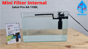 INDOAQUA - Mini Filter Aquarium For Tank 40 cm Sakai Pro AA 1100L