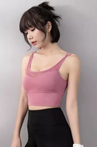 FEEL COOL SPORT Women Seamless Shockproof Sports Bras Breathable Quick Dry Gym Fitness Running Yoga Vest