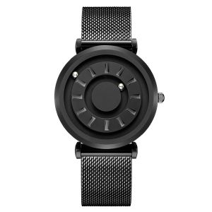 นาฬิกาข้อมือลูกบอลแม่เหล็กระดับพรีเมี่ยมนาฬิกาข้อมือยอดนิยมบุคลิกภาพสุดเท่ของขวัญที่ดีที่สุดสำหรับวันครบรอบแต่งงานเจ้าบ่าวเจ้าสาวแฟนหนุ่มนาฬิกาแฟชั่นบุคลิกเรียบง่ายอารมณ์หรูหรา2025ชายและหญิง